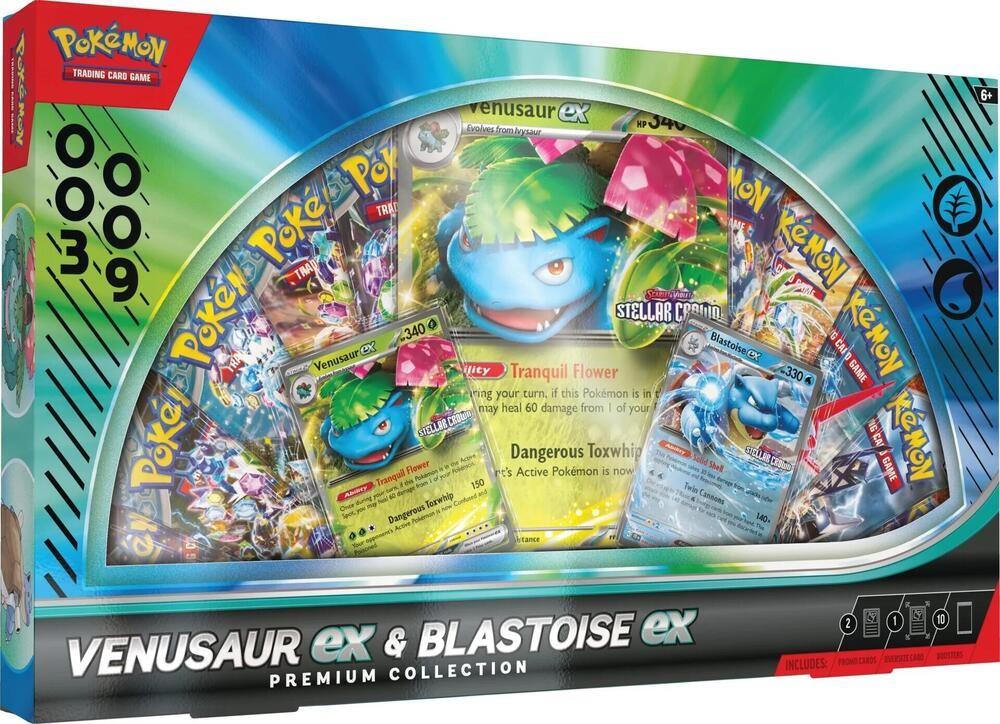 Venusaurex & Blastoise ex PC